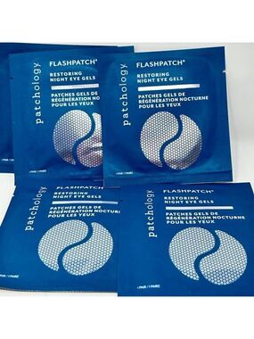 Patchology Flashpatch Restoring Night Eye Gels - Dark Circles 15 pairs NEW
